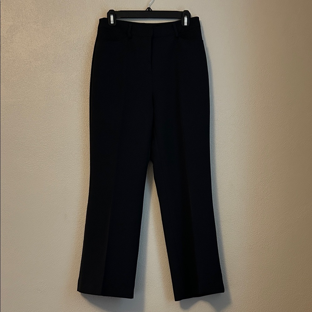 Elegant Black Women's Straight Leg Pants